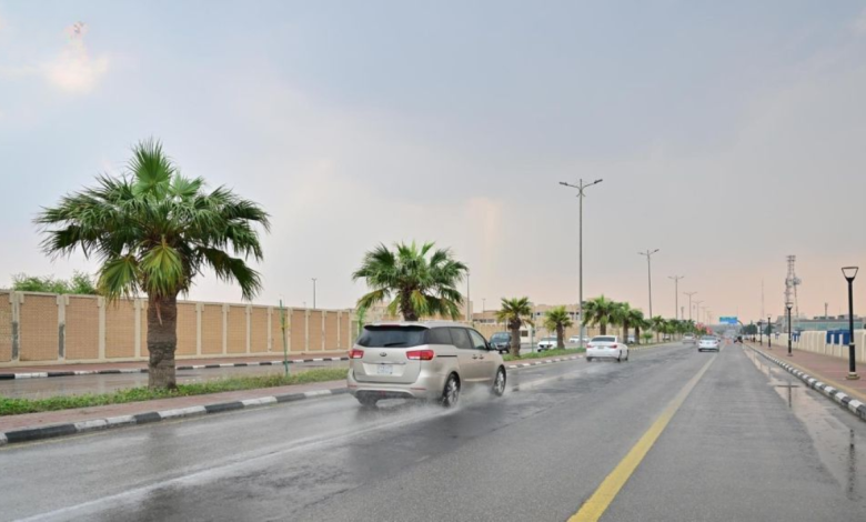 طقس السعودية اليوم بارد وممطر ودرجات الحرارة في انخفاض في بعض المدن