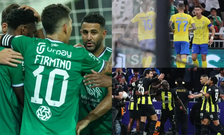 بيانات مشتركة من النصر والأهلي والاتحاد