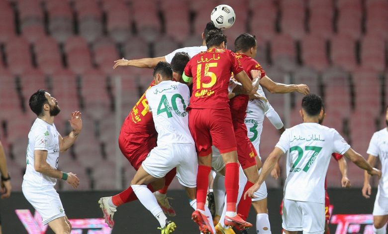 شاهد مباراة نارية بين الأهلي وضمك