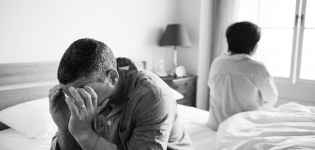 الزوج الذي لا يصالح زوجته