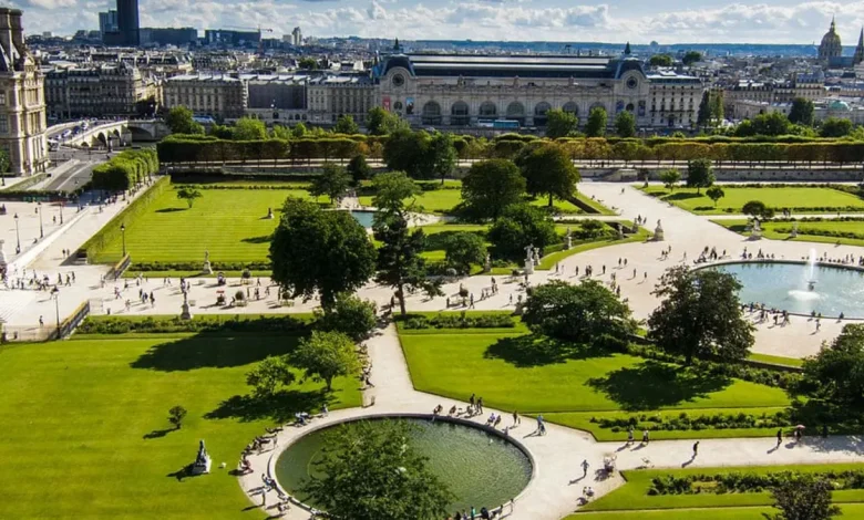 حدائق في مدينة باريس