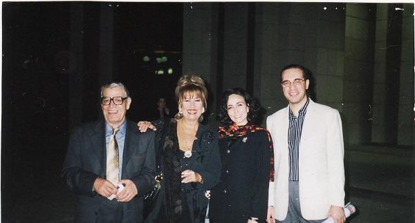 من هو محمد شاهين زوج منى واصف