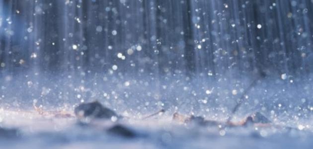 موضوع تعبير عن المطر