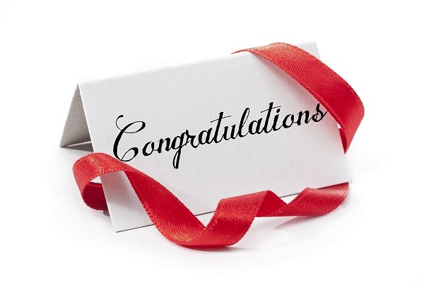 وش الرد على كلمة Congratulations بالانجليزي 1 وش الرد على كلمة Congratulations