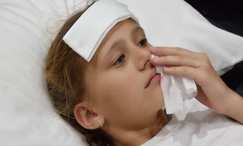 أسباب نزيف الأنف عند الأطفال