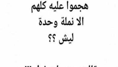 ابيخ نكتة سامجة بس تضحك
