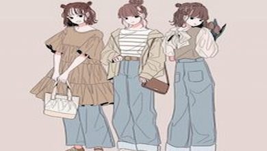 خلفيات بنات كيوت رسم صديقات