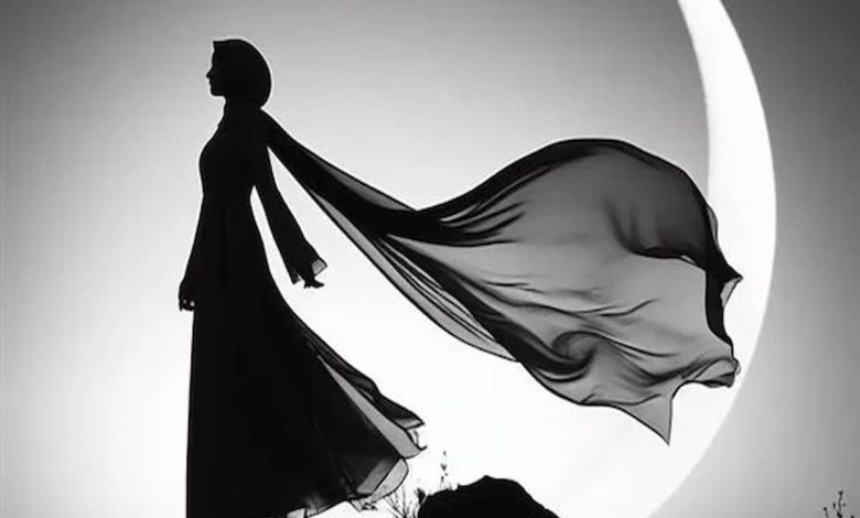 خلفيات هادئة للبنات سوداء محجبات وبشعر