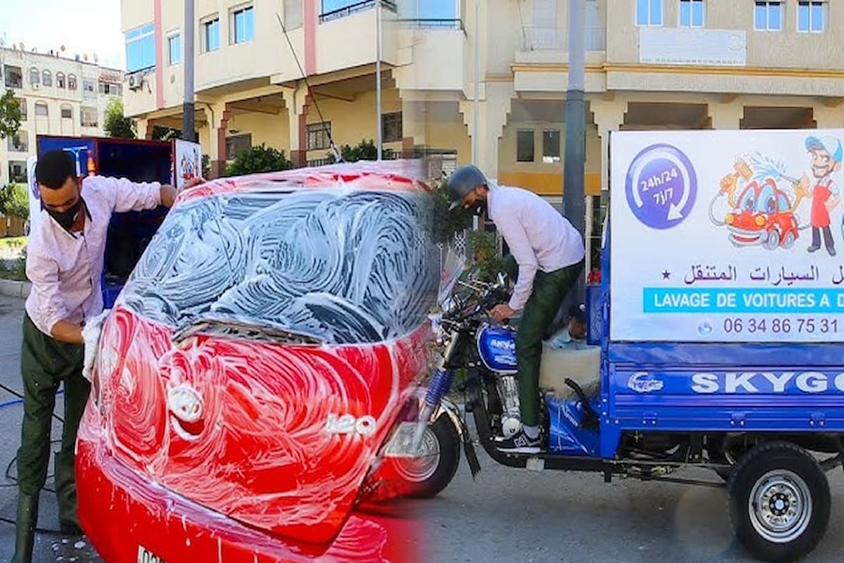 دراسة جدوى مشروع مغسلة سيارات المتنقلة (المتطلبات + التكاليف) 1 دراسة جدوى مشروع مغسلة سيارات المتنقلة