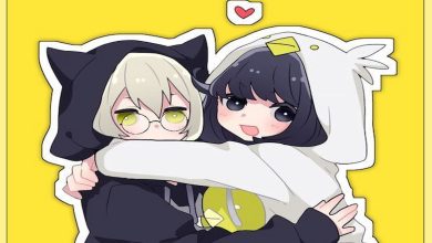 صور صديقات انمي بنات مدرسة كيوت