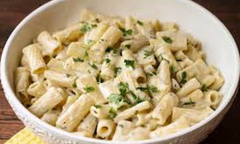 طريقة عمل مكرونة وايت صوص