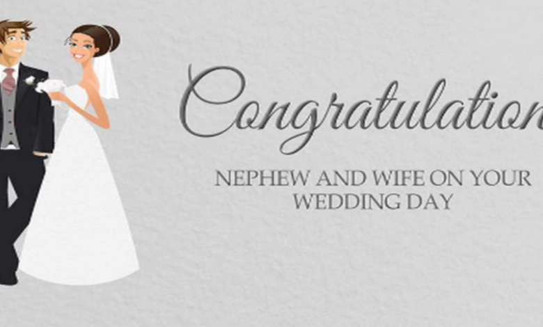 عبارات تهنئة بالزواج باللغة الإنجليزية