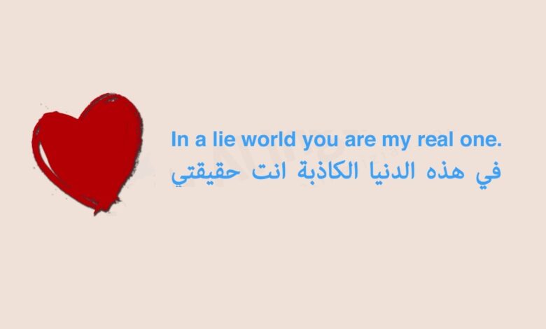 عبارات حب بالانجليزي مميزة