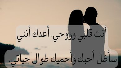 كلمات حب للزوجة مميزة