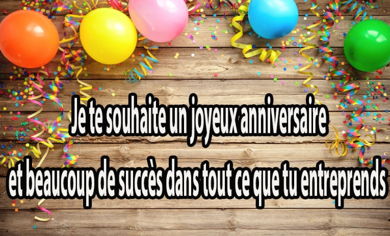 ماذا تقول لشخص في عيد ميلاده بالفرنسية