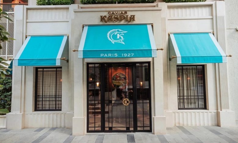 منيو مطعم Caviar Kaspia دبي