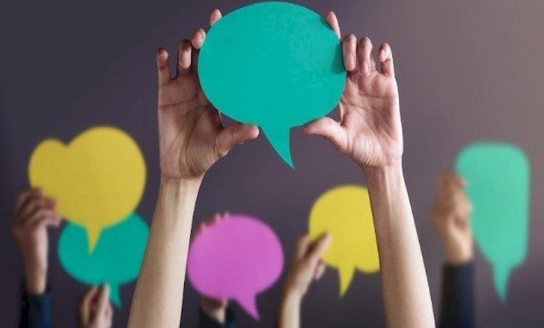 تعبير عن إبداء الرأي