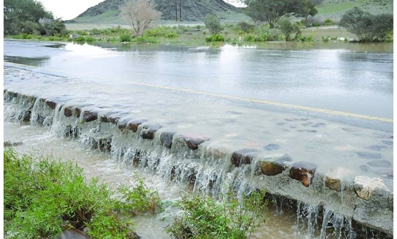 أمطار شديدة ورياح نشطة