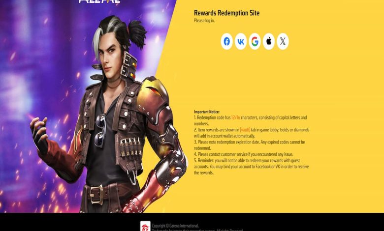 Free Fire MAX Codes