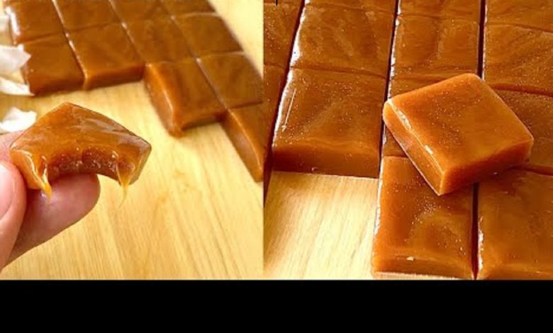 طريقة عمل حلوى الكراميل