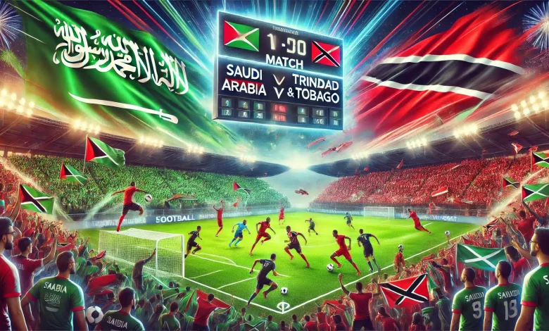موعد مباراة السعودية وترينيداد