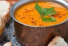 طريقة عمل شوربة عدس مصرية