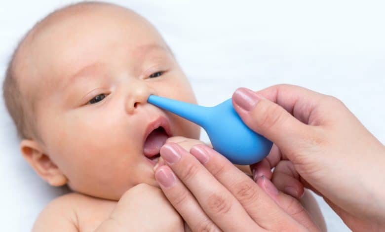 اسرع طريقة لفتح الأنف المسدود للأطفال في البيت