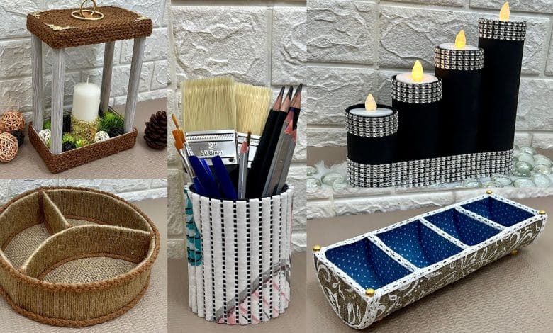 اشغال يدوية بالكرتون بالصور سهلة الصنع