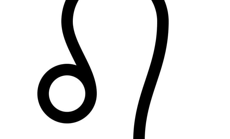 الرمز الذي يمثل برج الأسد