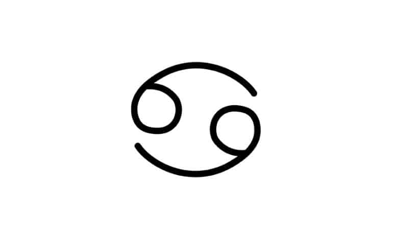 الرمز الذي يمثل برج السرطان