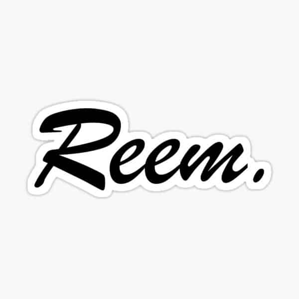 زخرفة أسم Reem اسم ريم مزخرف بالانجليزي