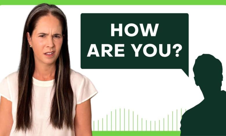 طريقة الرد على how are you