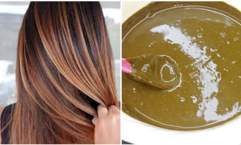 طريقة عمل الحنة للشعر باللون البني