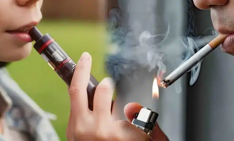 كم سحبة فيب تعادل سيجارة؟