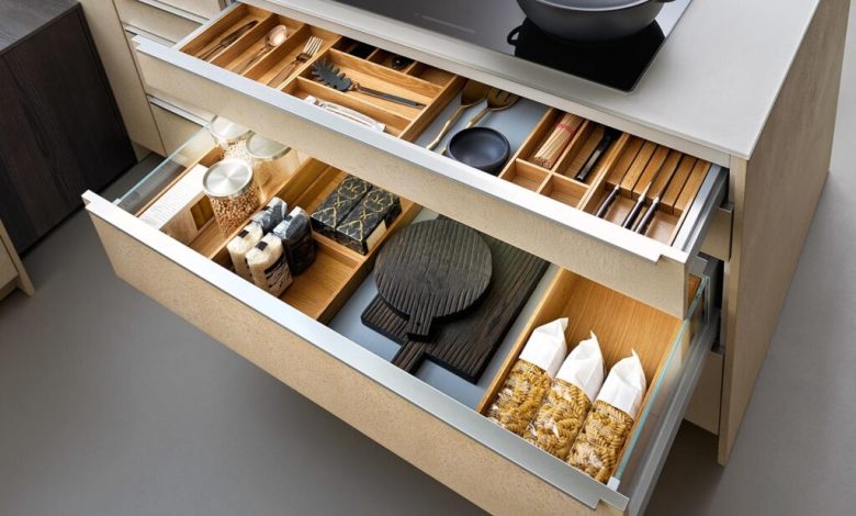 تنظيم المطبخ واستغلال المساحات