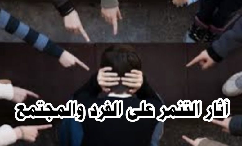 أضرار التنمر على الفرد والمجتمع وما دور الدولة في التصدي له