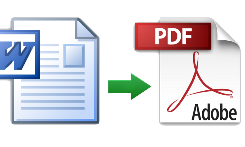 طريقة تحويل ملف WORD إلى PDF