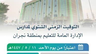 مدارس نجران تعتمد مواعيد الدوام الشتوي للتعليم 5 2481277.jpgw800q100fjpg