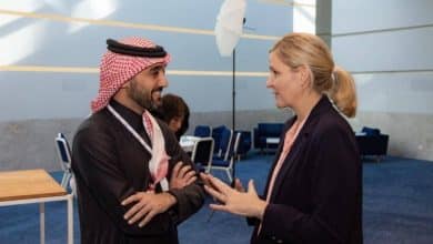 لقاء بين الفيصل ورئيس الأولمبية الدولية في اجتماع لجنة الشراكات التجارية 4 2485248.jpgw800q100fjpg