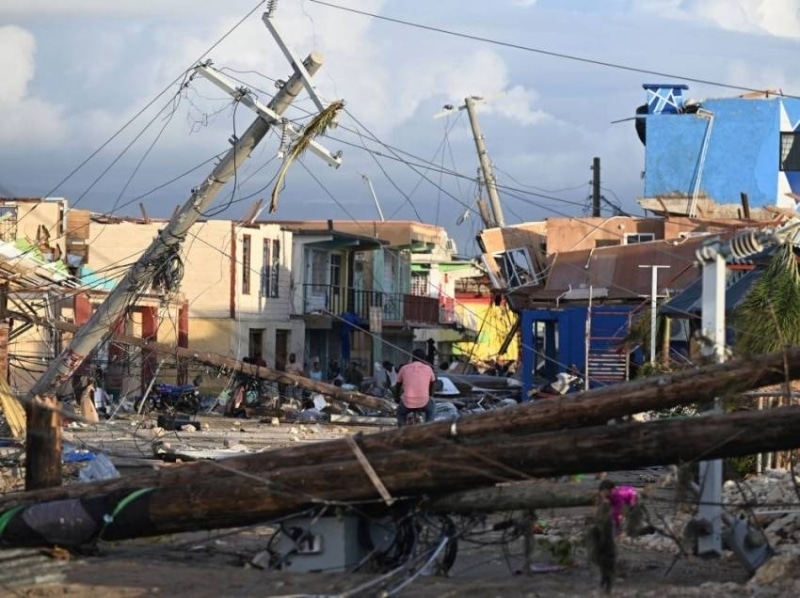 إعصار "ميليسا" يتسبب في تراكم 5 ملايين طن من الأنقاض في جامايكا 1 2486953.jpgw800q100fjpg