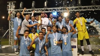 طلاب جامعة الباحة يتوجون بلقب أبطال كرة القدم المصغرة وطالبات الأعمال يحققن لقب الريشة الطائرة 5 2493284.jpgw800q100fjpg